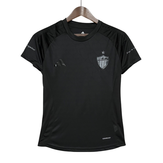 Camisa Atlético Mineiro All Black 25/26 Feminina Torcedor