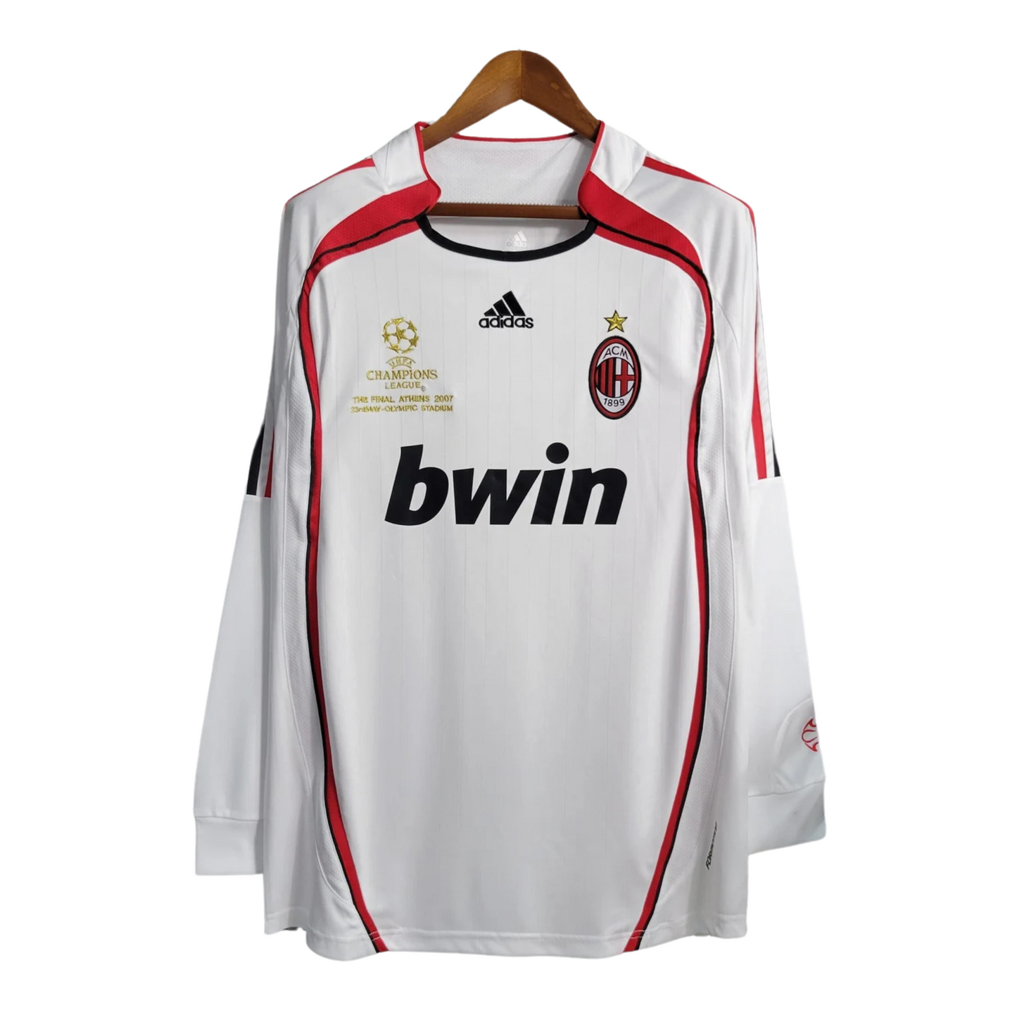 Camiseta retro de manga larga del AC Milan II 06/07 