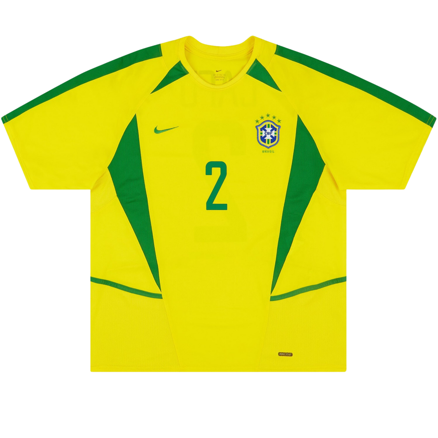 Brazil Home Jersey 2002 Retro