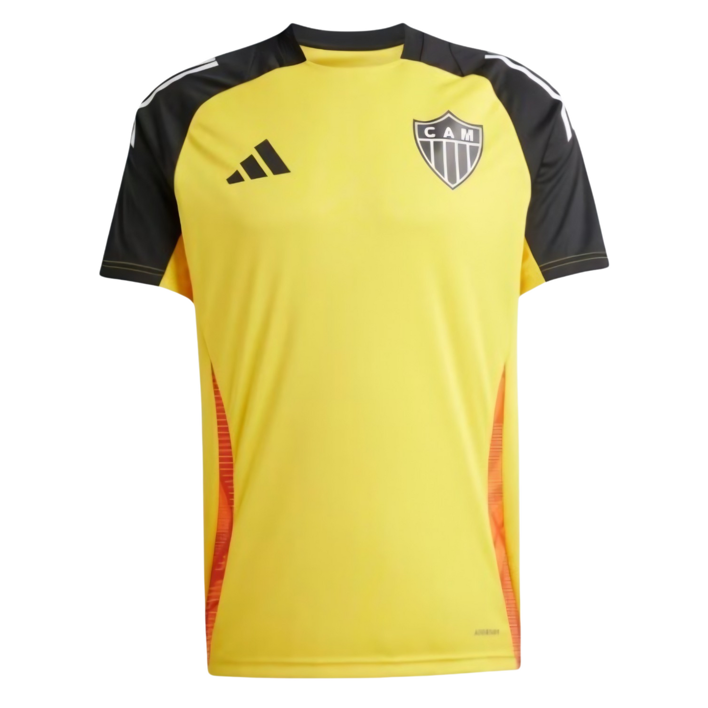 Camiseta de entrenamiento Atlético Mineiro, Amarilla, 25/26, Versión Fan 