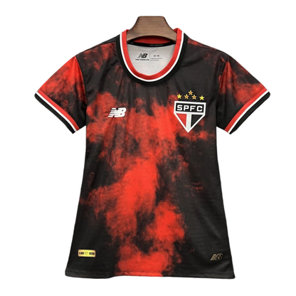 Camiseta São Paulo Tercera 24/25 Versión Fan Mujer 