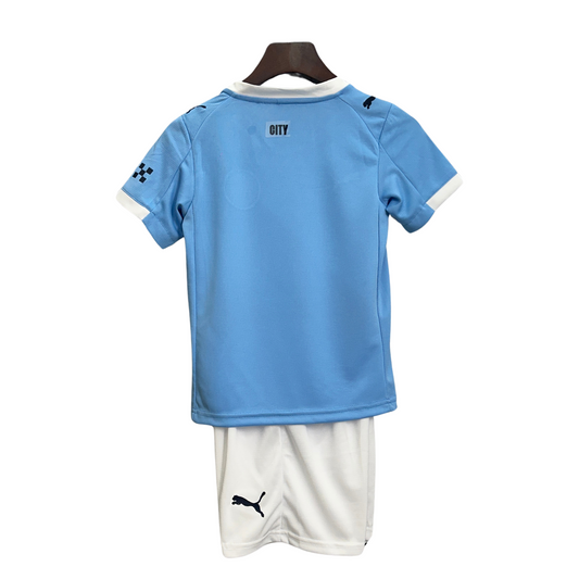 Kit Manchester City I 25/26 Infantil