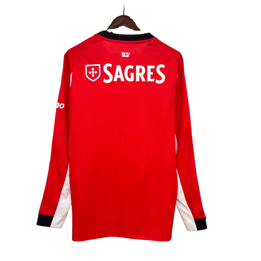 SL Benfica Home Jersey 25/26 Long Sleeve