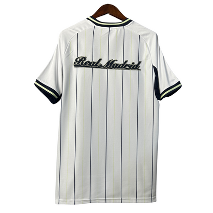 Camisa Real Madrid Baseball - US Pack 25/26 Retrô