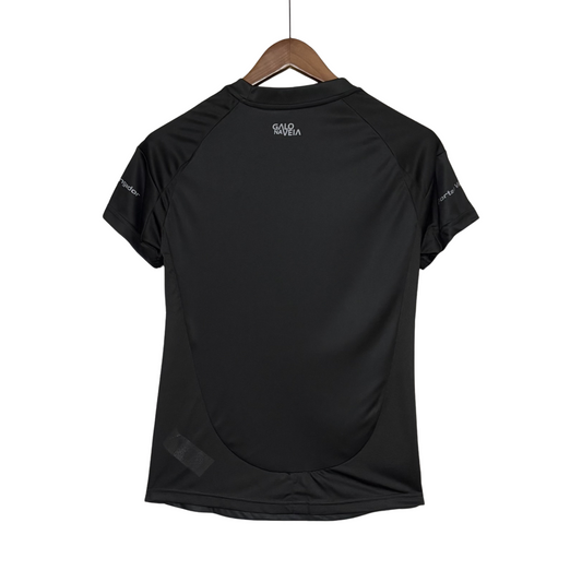 Camisa Atlético Mineiro All Black 25/26 Feminina Torcedor