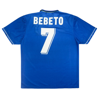 Camiseta retro de visitante de Brasil 1996 