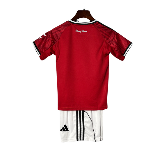 Kit Manchester United I 25/26 Infantil