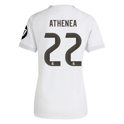 Camiseta local del Real Madrid 25/26, versión para aficionados para mujer 