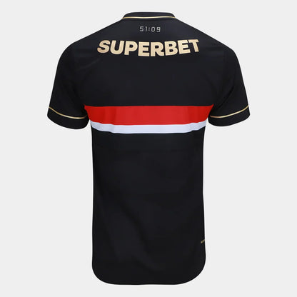 Camiseta Tricolor del Sao Paulo 25/26 - Negra - Versión para aficionados 