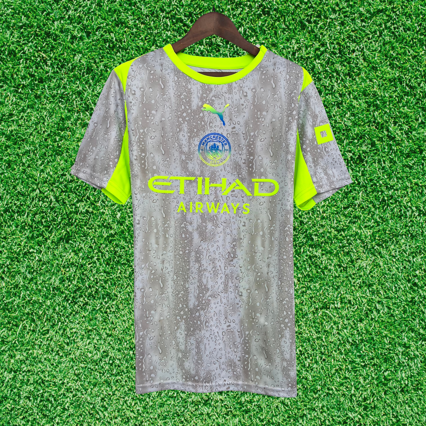 Camiseta de la tercera equipación del Manchester City 25/26, versión para aficionados 
