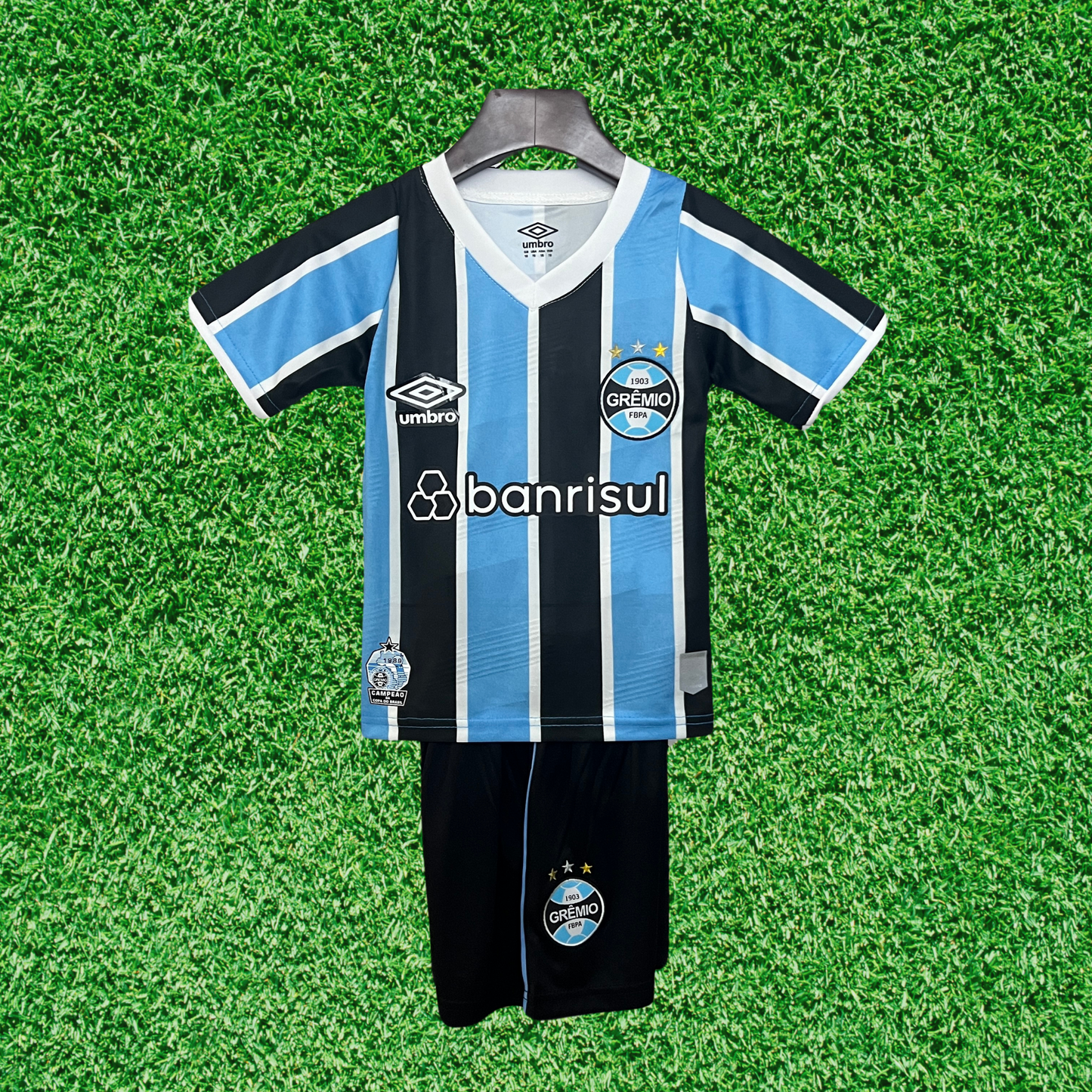 Kit local del Grêmio 24/25 para niños 