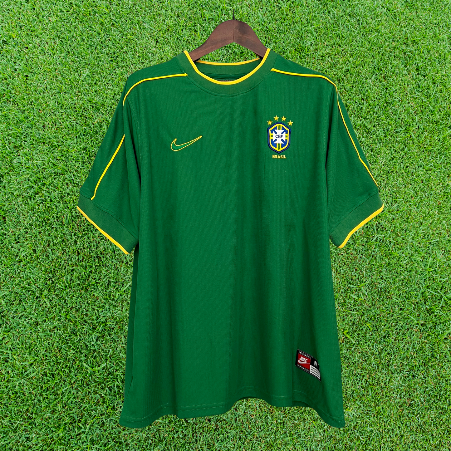 Camisa Brasil Goleiro 1998 Retrô