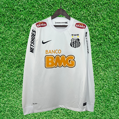Camisa Santos I 11/12 Retrô Manga Longa