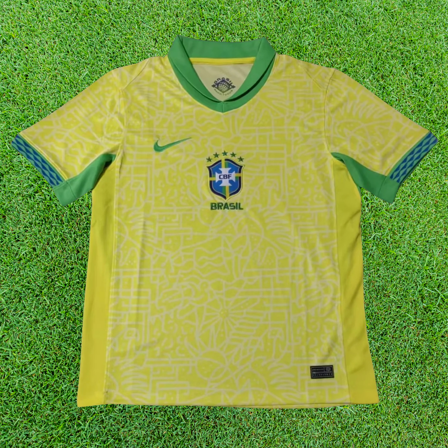 Camiseta local de Brasil 24/25 versión para aficionados 
