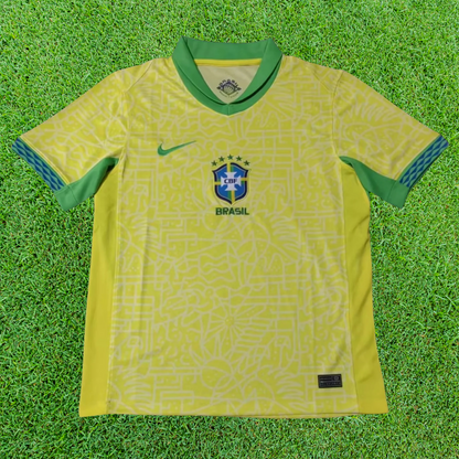 Camiseta local de Brasil 24/25 versión para aficionados 
