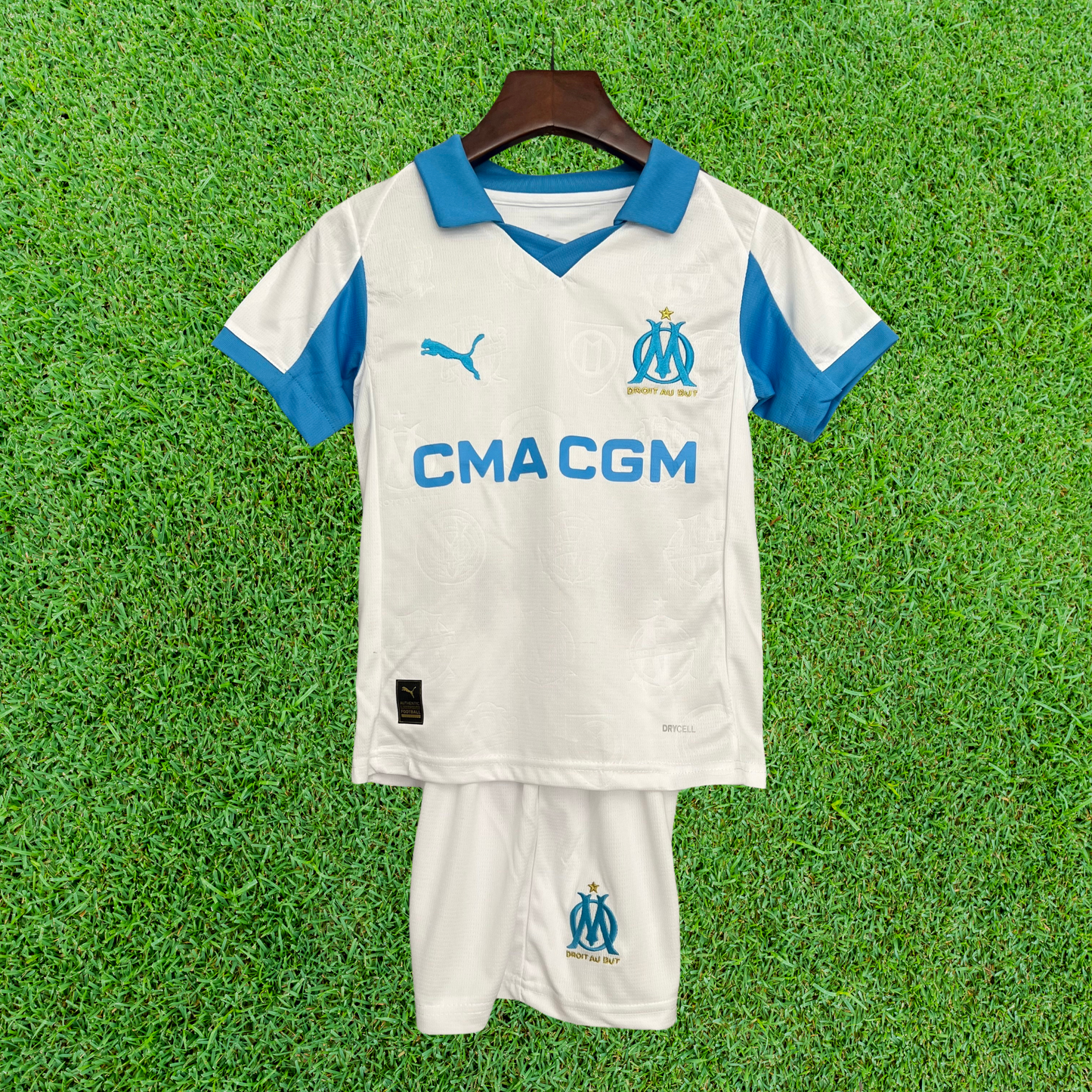 Kit Olympique Marseille I 25/26 Infantil