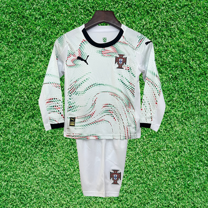 Kit Portugal II Manga Longa 2025 Infantil