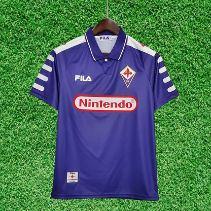 Camiseta de local de la ACF Fiorentina 98/99 Retro 