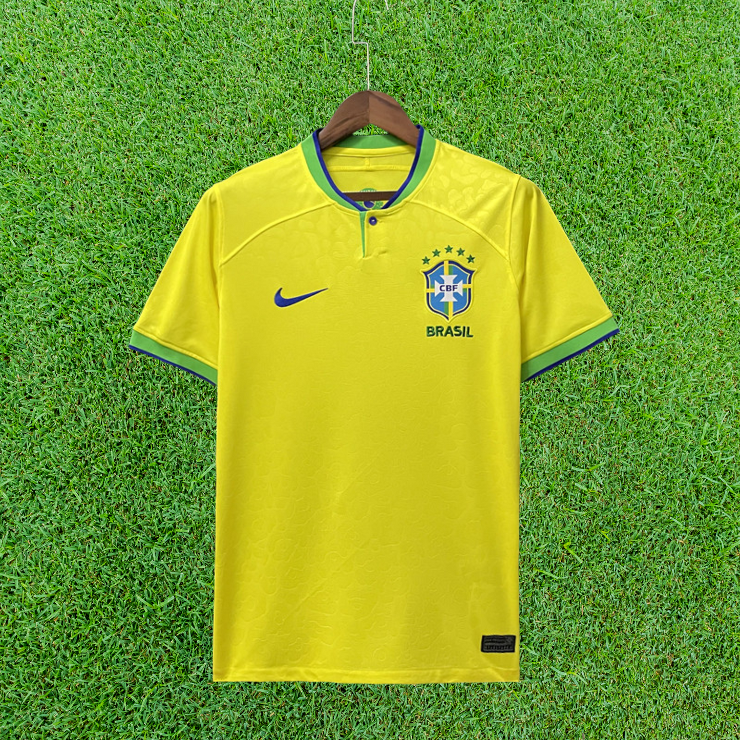 Camiseta local de Brasil 2022, versión para aficionados 