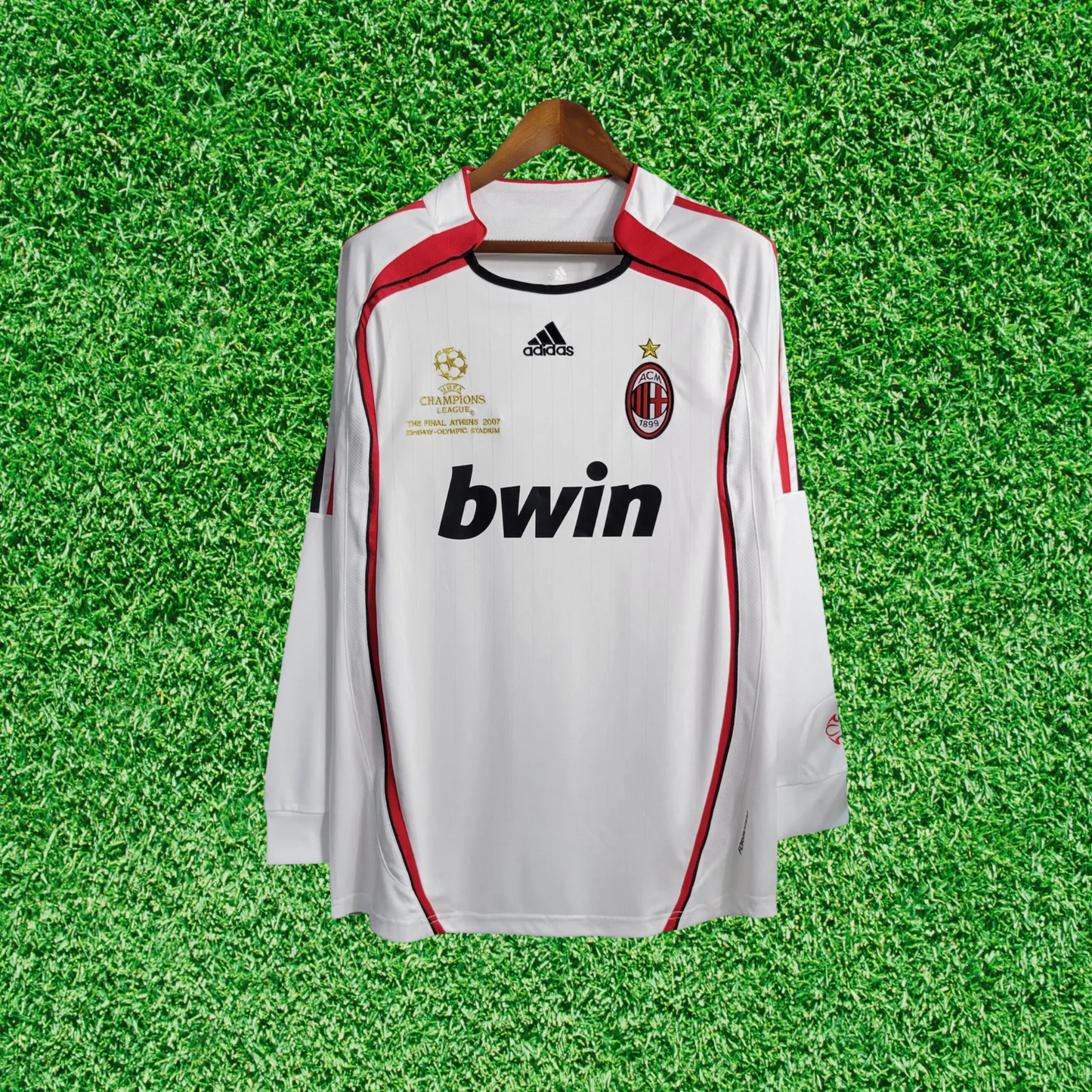 Camiseta retro de manga larga del AC Milan II 06/07 