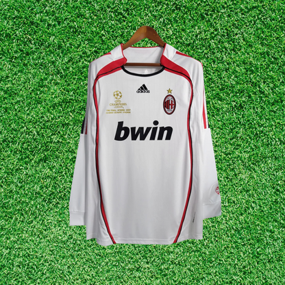 Camiseta retro de manga larga del AC Milan II 06/07 