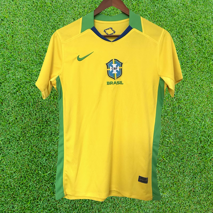 Camiseta local de la selección femenina de Brasil 2025, versión para aficionados 