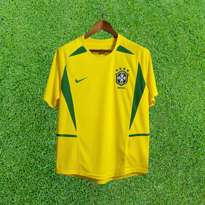 Brazil Home Jersey 2002 Retro