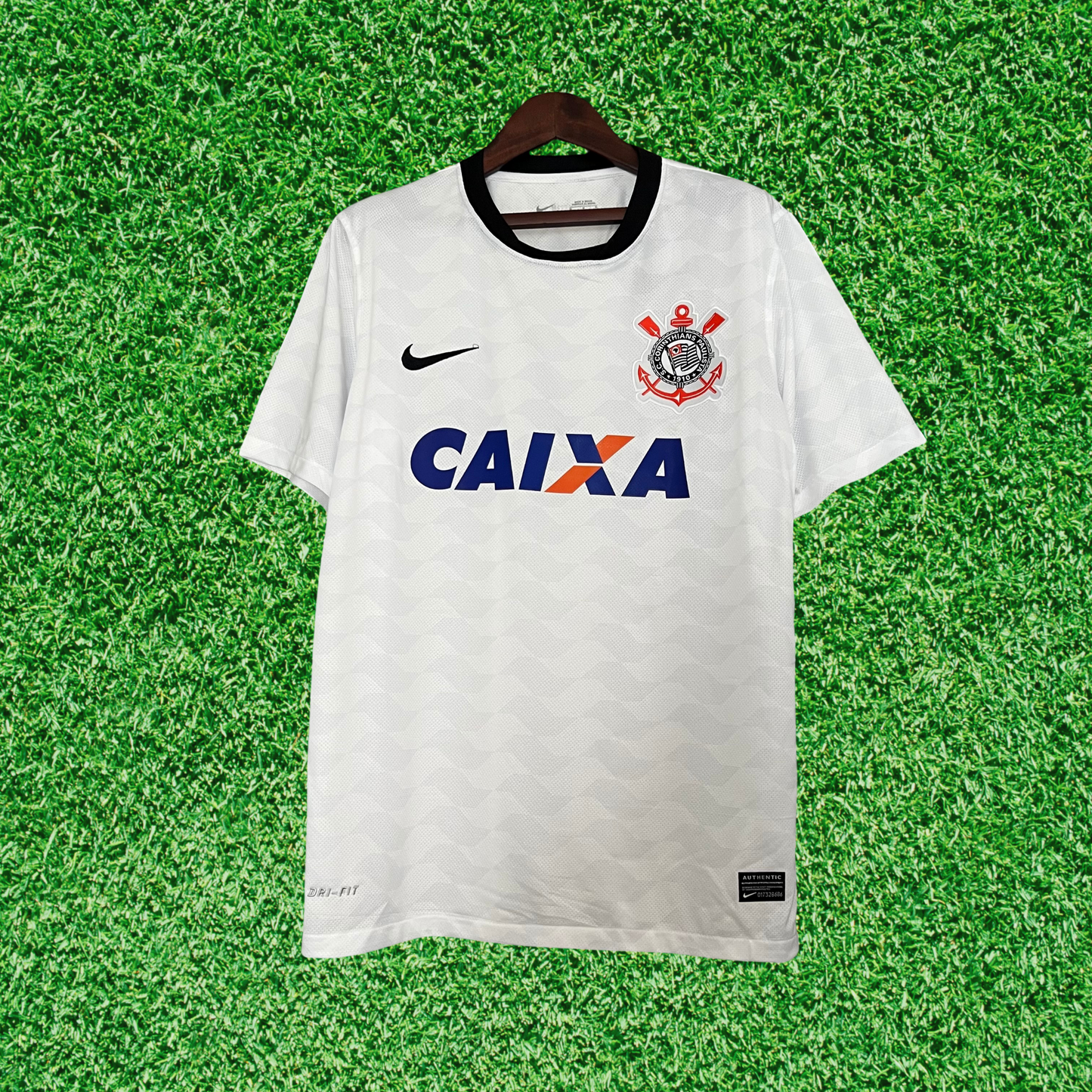 Camiseta retro de local del Corinthians 2012 