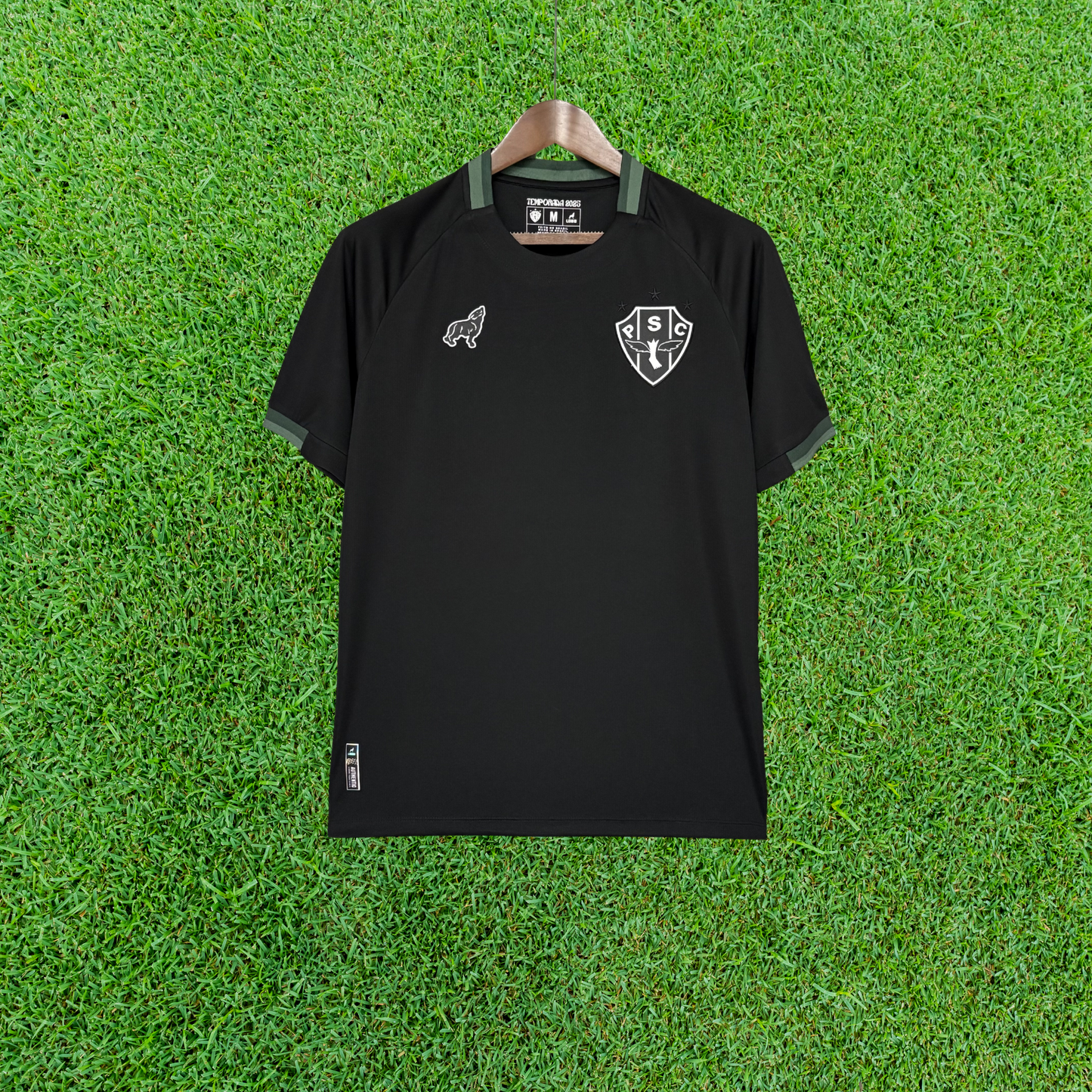 Camiseta negra de Paysandú 25/26 versión para aficionados 