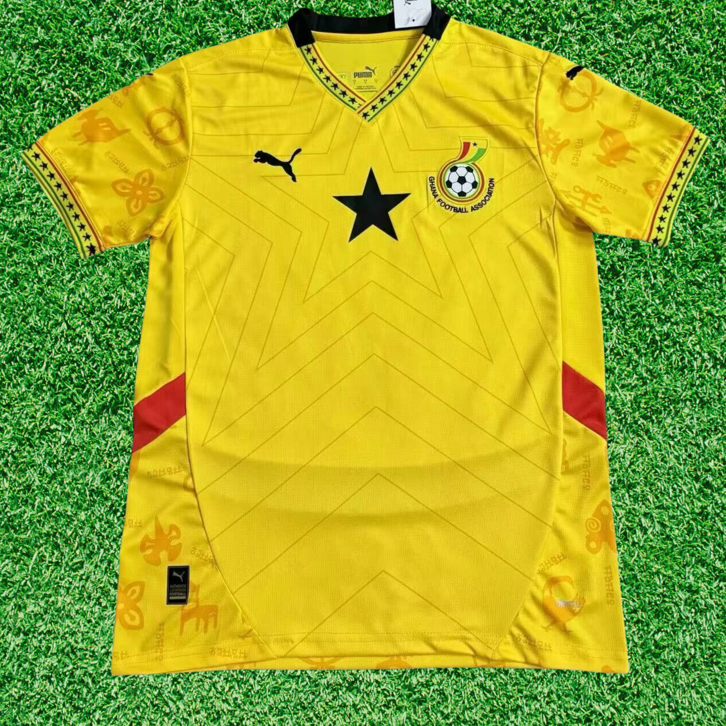 Camiseta de visitante de Ghana 24/25, versión para aficionados 