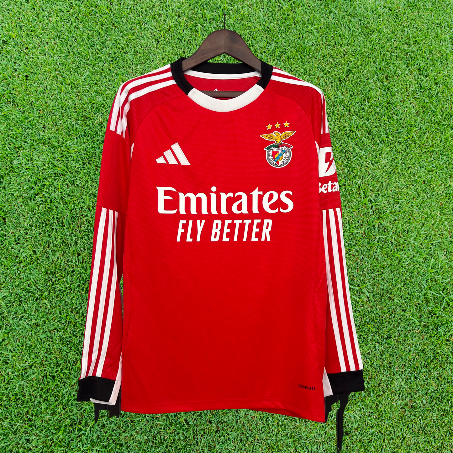 SL Benfica Home Jersey 25/26 Long Sleeve