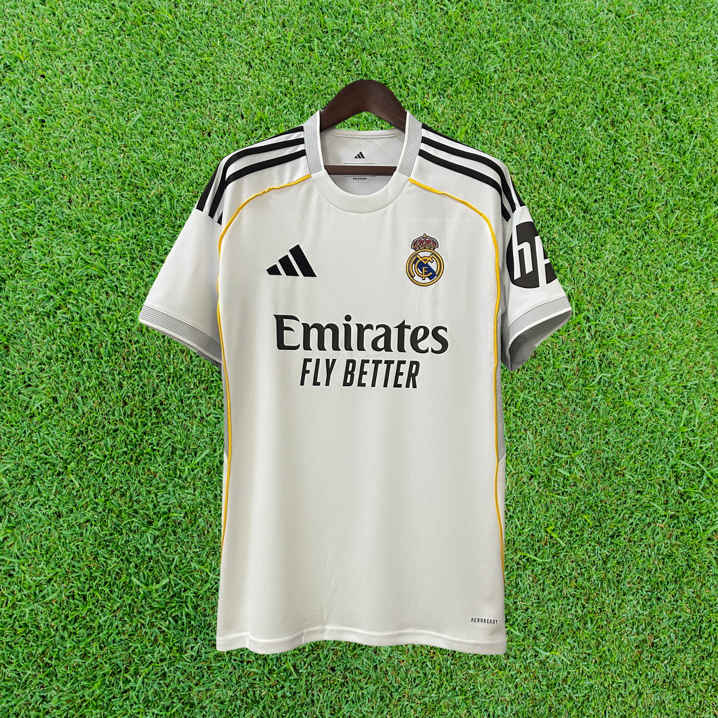Real Madrid Home Jersey 25/26 Fan Version