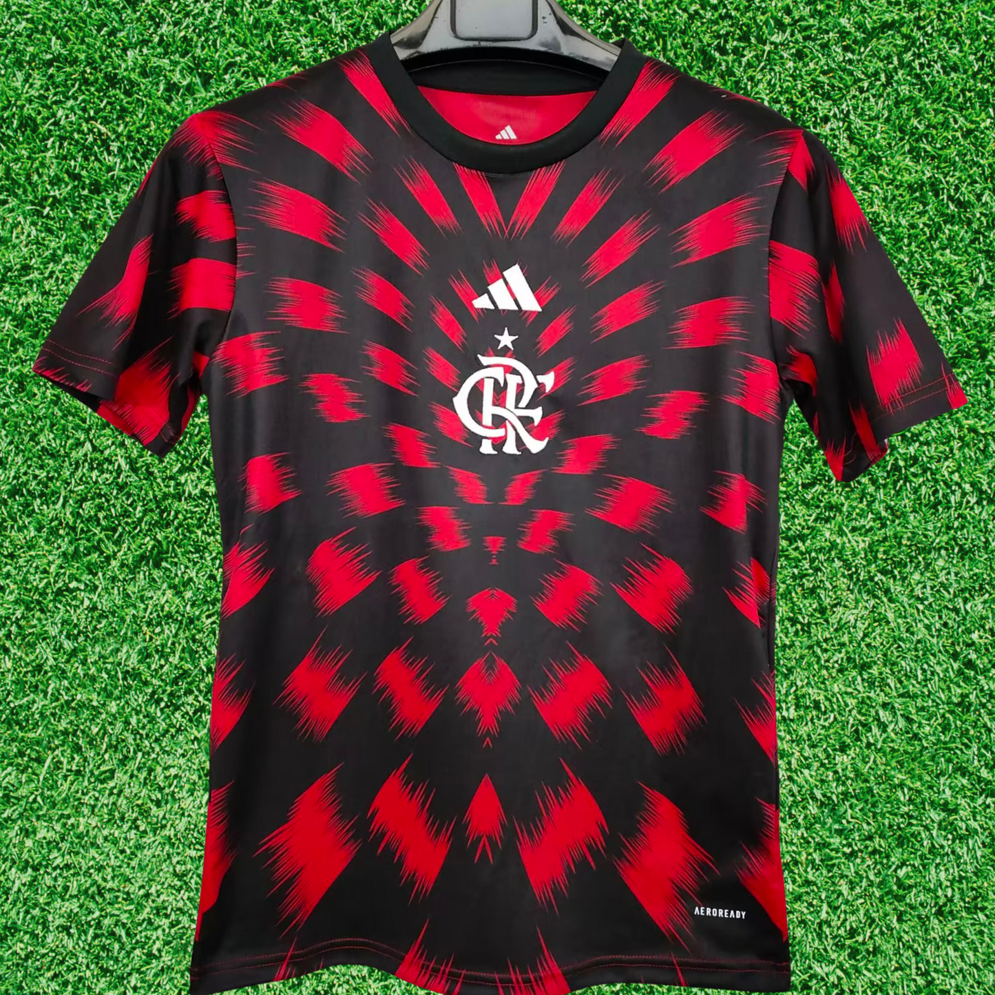 Camiseta Flamengo Pre-Partido 25/26 Versión Fan 
