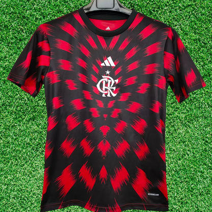 Camiseta Flamengo Pre-Partido 25/26 Versión Fan 