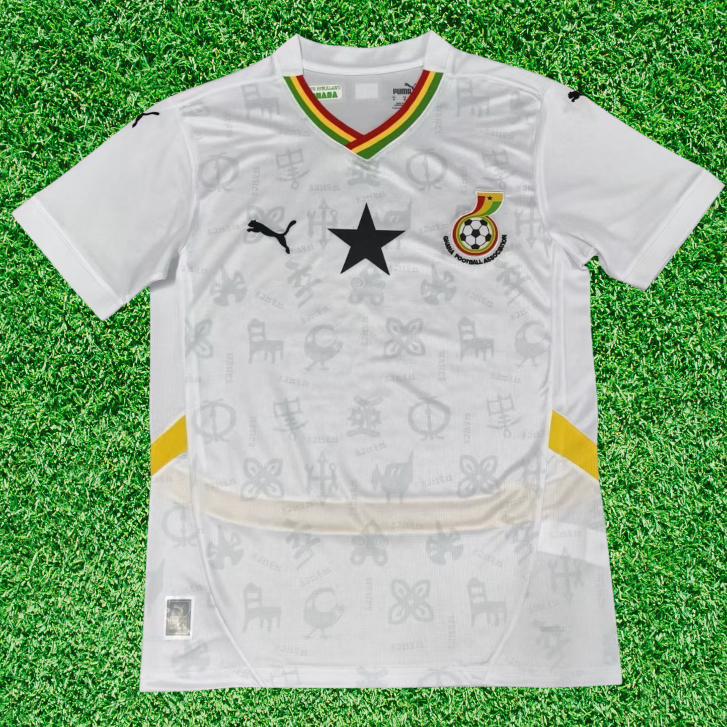 Camiseta local de Ghana 24/25, versión para aficionados 