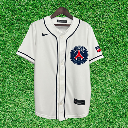 Paris Saint-Germain FC (PSG) MLB Collab 25/26 Retro Jersey 
