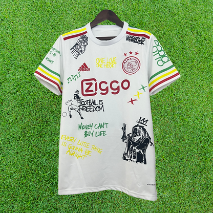 Camisa AFC Ajax Especial Bob Marley 25/26 Torcedor