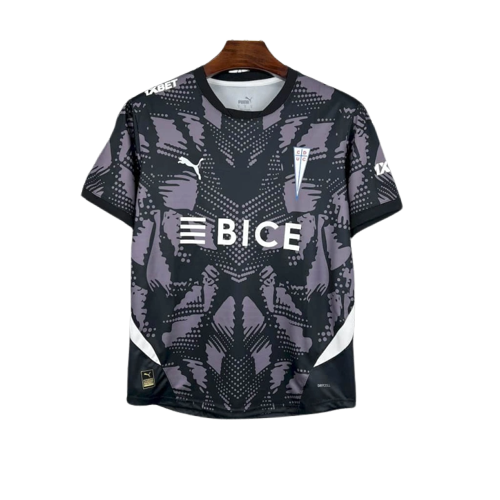 Camiseta de portero Universidad Católica 25/26 - Negra - Versión Fan