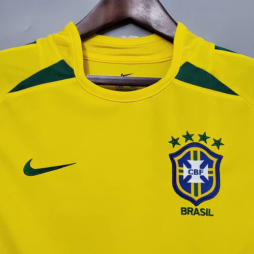 Brasil 2002 | Camiseta de local - Versión retro 