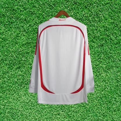 Camiseta retro de manga larga del AC Milan II 06/07 