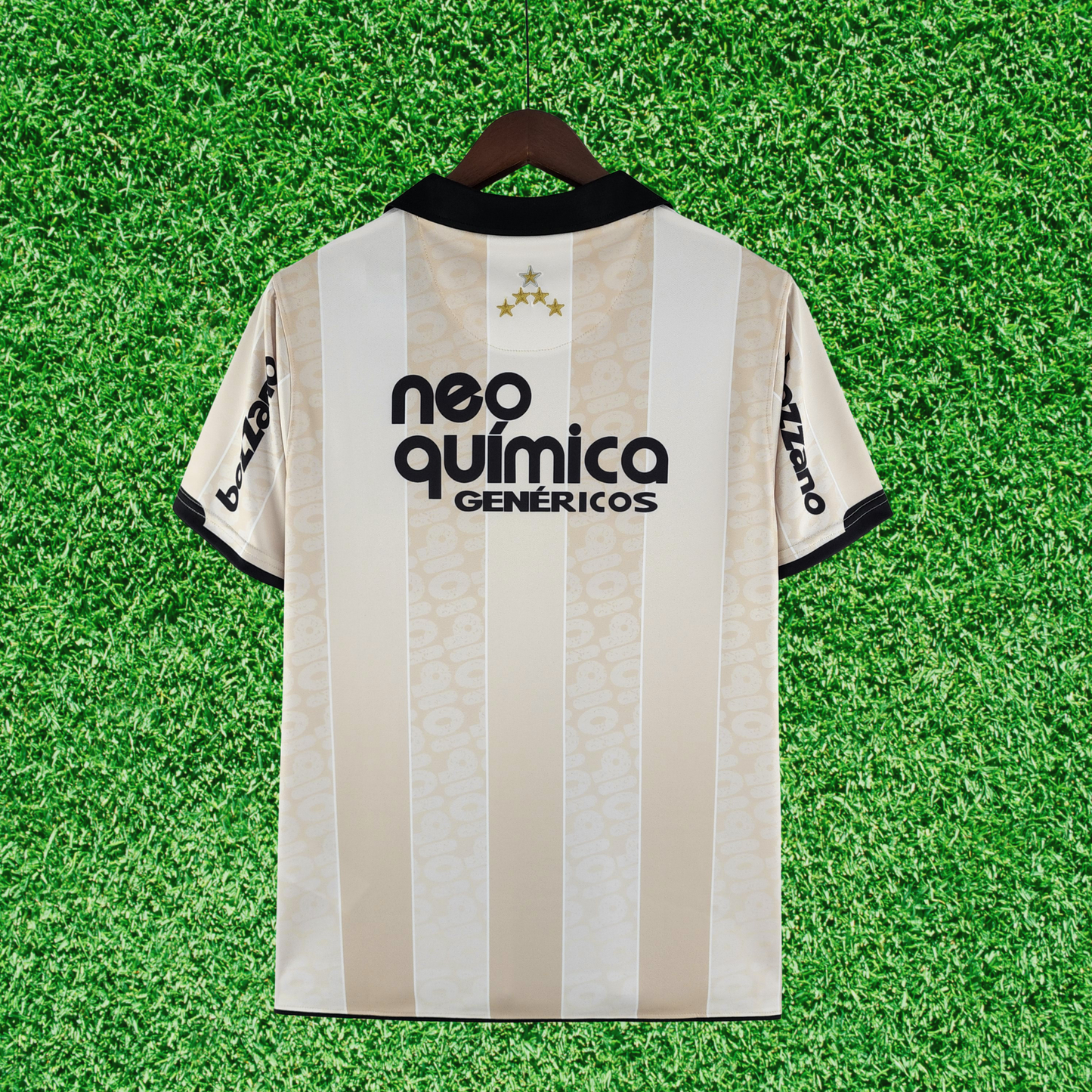 Camiseta retro del centenario del Corinthians 2010 