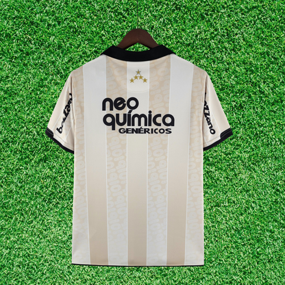 Camiseta retro del centenario del Corinthians 2010 
