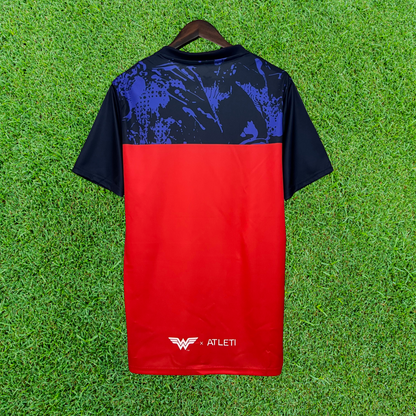 Camisa Atlético Madrid Especial Mulher Maravilha 25/26 Torcedor