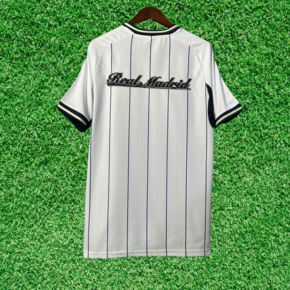 Camisa Real Madrid Baseball - US Pack 25/26 Retrô