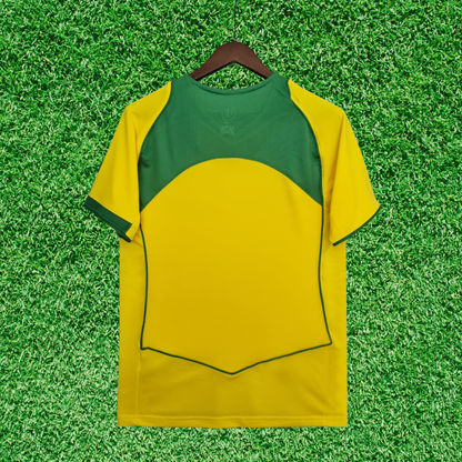 Camiseta de local de Brasil 2004 retro 