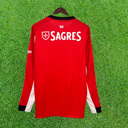SL Benfica Home Jersey 25/26 Long Sleeve
