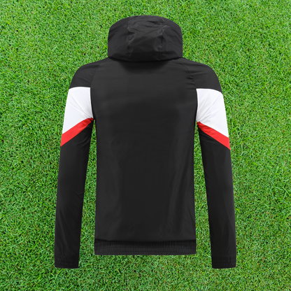 Chaqueta brasileña negra y blanca 