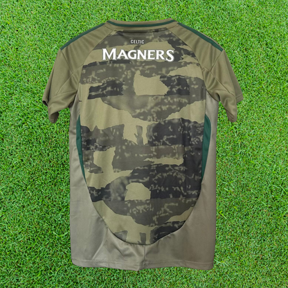 Camiseta de tercera equipación del Celtic FC 24/25, versión para aficionados 