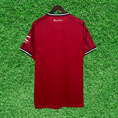 Camiseta local del Manchester United 25/26 versión para aficionados 