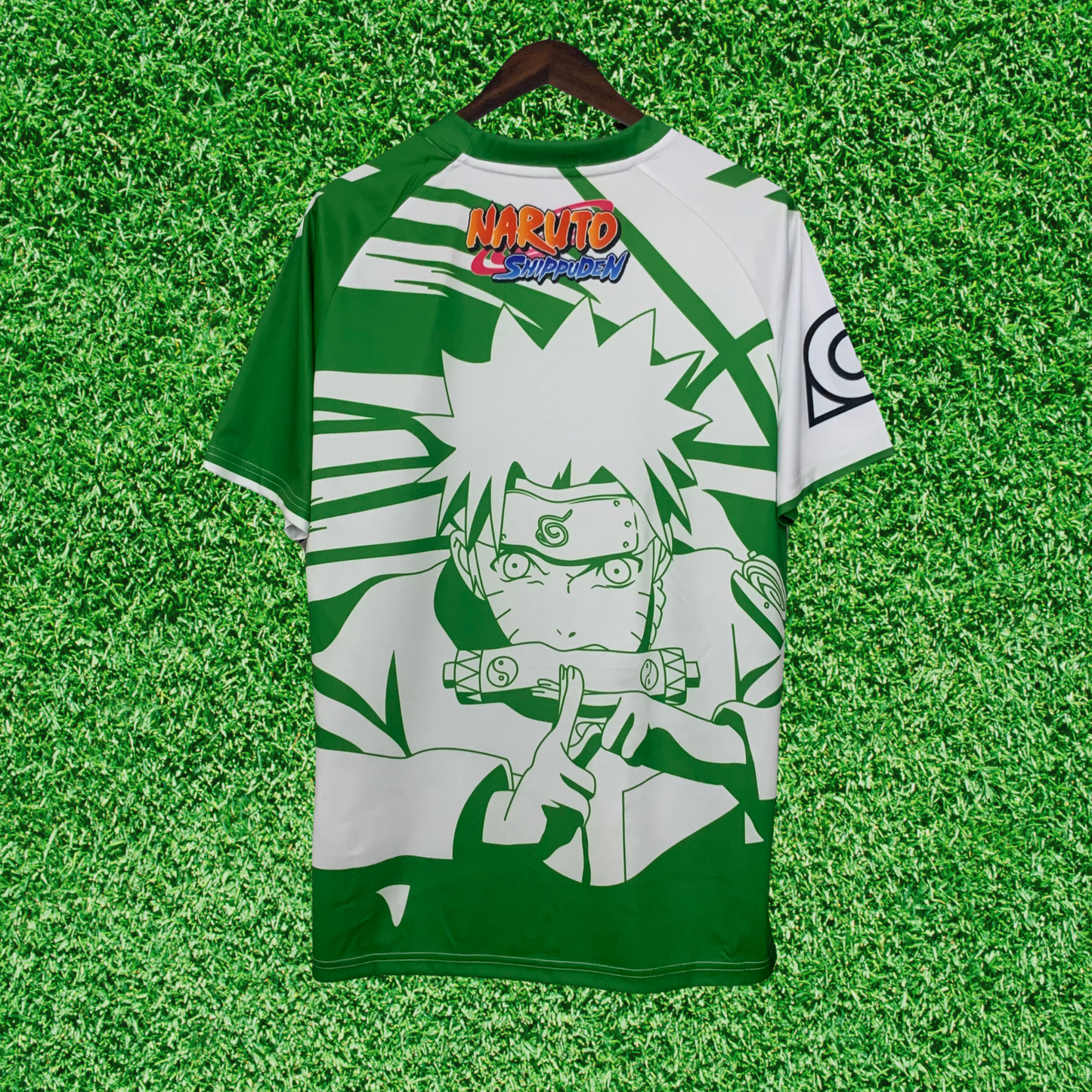 Camiseta especial de aficionado Naruto 25/26 del Real Betis 